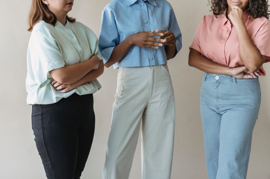 Clothing in flattering silhouettes