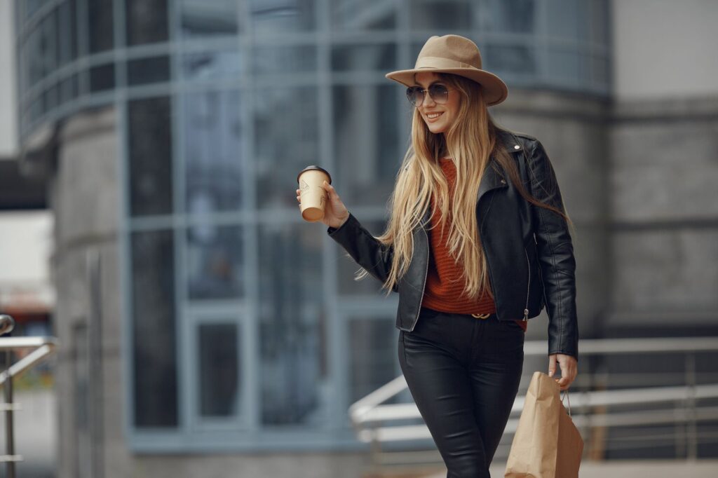 leather jacket outfit styling ideas