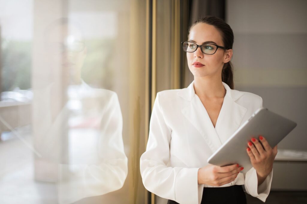 A pencil skirt works for both office and evening styling