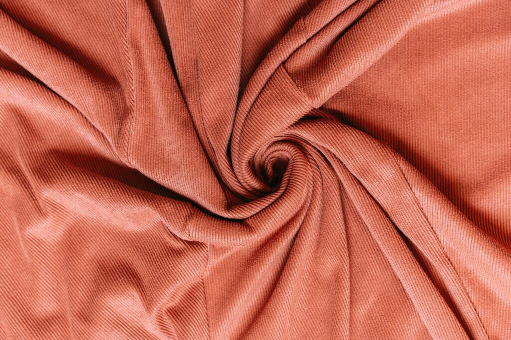 Close-up of a halter top neckline and tie detail